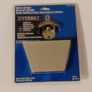 FUN EVERBILT Bottle Opener with Bottle Cap Catcher BNIP INDOOR or OUTDOOR Use